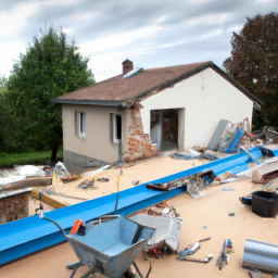 Extension de maison avec véranda-salle à manger Rumilly